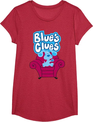 Vista 52 de Camiseta Blue's Clues On Red Sofa Negro