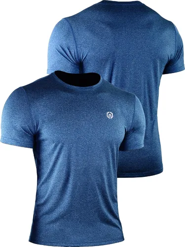 Vista 3 de NELEUS - Camiseta deportiva para hombre, ajuste seco, para correr