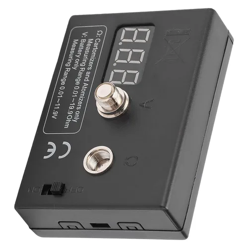 Vista 6 de Probador de resistencia de bobina, función de quema de cableado exacta Pequeño medidor de OHM de alambre de error para bricolaje