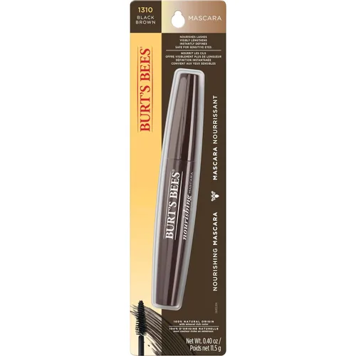 Vista 4 de Burt's Bees Máscara nutritiva 100% natural, marrón negro, 0.4 onzas