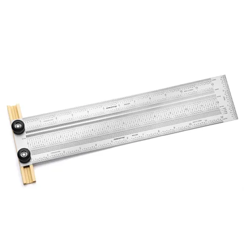 Vista 11 de POWERTEC Regla T de Marcado de Precisión de 6 Pulgadas, Regla T con Lápiz para Medir, Trazar, Establecer Altura de Brocas, Herramientas de Marcado