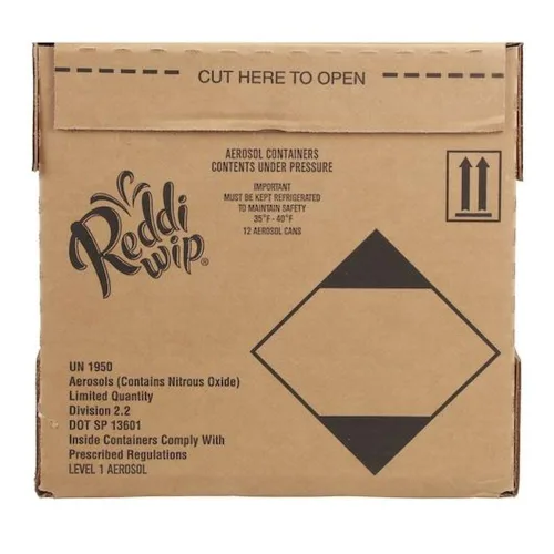 Vista 9 de Reddi Wip Real Cream Whipped Topping, 15 onzas- 12 por caja.