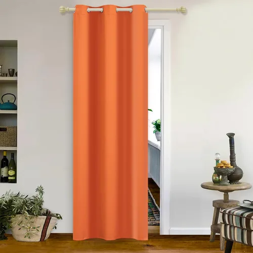 Vista 151 de MYSKY HOME Cortinas Aqua para Armario para Entrada Cortina Opaca para Puerta para Sala de Estar Cortina Oscurecedora de Habitación con Ojales