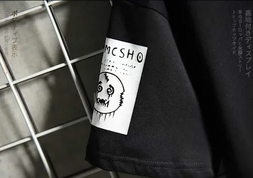Vista 6 de DUDHUH Camisetas para hombre Techwear Japanese Streetwear Hip Hop Camisas de manga corta para hombre
