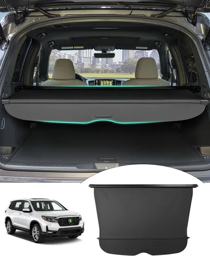 Vista 51 de Powerty - Cubierta de carga para Toyota RAV4 2013-2018, accesorios de cuero