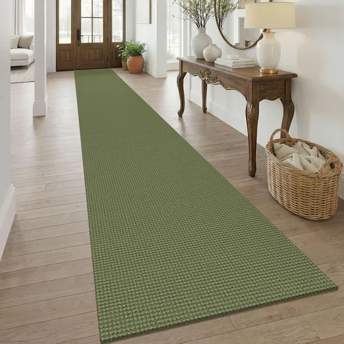 Vista 79 de KOZYFLY - Tapete para puerta de interior, lavable, pequeña, antideslizante, con respaldo de goma, felpudo de algodón para el hogar, color negro