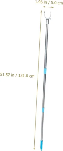 Vista 8 de Zerodeko Línea de lavandería para uso doméstico, empalme de armario, gancho ajustable para sala de estar