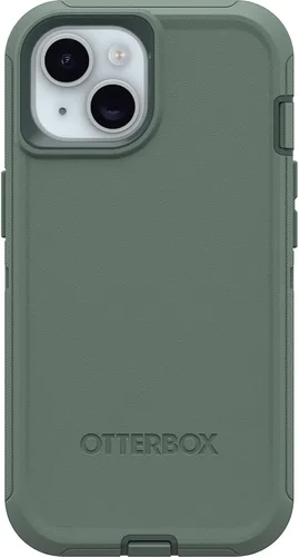 Vista 8 de OtterBox iPhone 16e, 15, 14 y 13 Defender Series - Negro, sin pantalla, resistente y duradero, con protección de puerto, se ajusta a MagSafe