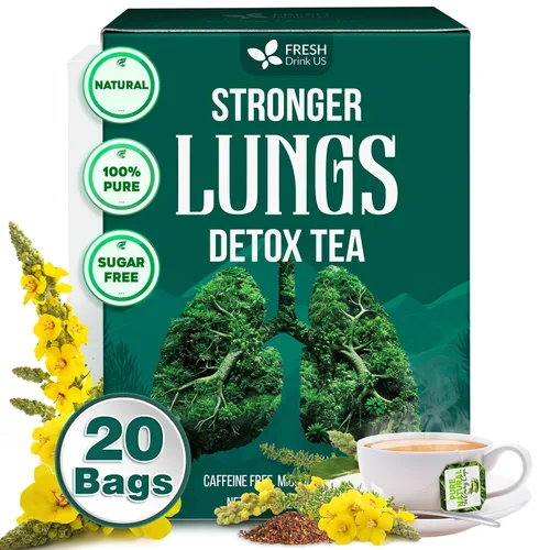 Vista 16 de FreshDrinkUS, 40 bolsas de té de raíz de bardana premium, 100% natural y puro de raíz de bardana. Fabricado con bolsas de té de material natural.