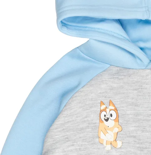 Vista 4 de Bluey Mom Dad Bingo - Sudadera con capucha de forro polar para niño pequeño a niño grande