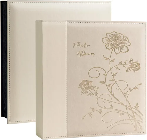 Vista 21 de Artmag - Paquete de 2 álbumes de fotos pequeños de 4 x 6 pulgadas, cada paquete con 26 páginas transparentes, para 52 fotos verticales de 4 x 6
