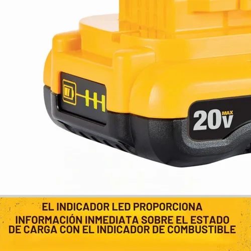 Vista 6 de DEWALT Paquete de batería de 20V MAX con cargador, 3 Ah, tiempo de funcionamiento extra largo (DCB230C) Cargador, tiempo de funcionamiento extra