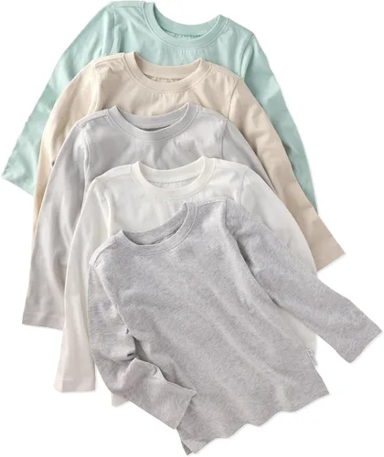 Vista 14 de Butterblu London Long Sleeve T-Shirts, Multipack, 100% Organic Cotton Tees Terra