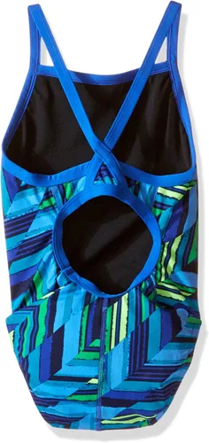 Vista 2 de Speedo Endurance+ Traje de baño con Flyback angular, para niña