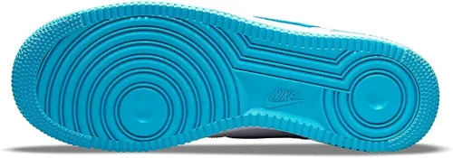 Vista 5 de Nike Air Force 1 '07 pulgadas Hare Space Jam BlancoLt Blue Fury-Wht (DJ7998 100), BlancoLt Blue Fury-white