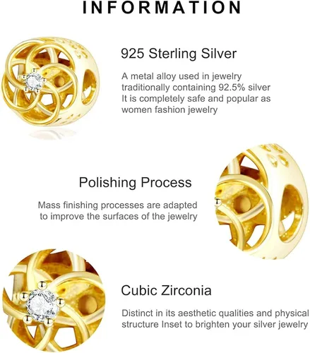 Vista 2 de PANWOB Joyería de animales de la naturaleza para mujeres, pulseras y collares en plata de ley 925, regalos de cumpleaños y Navidad para niñas, Plata