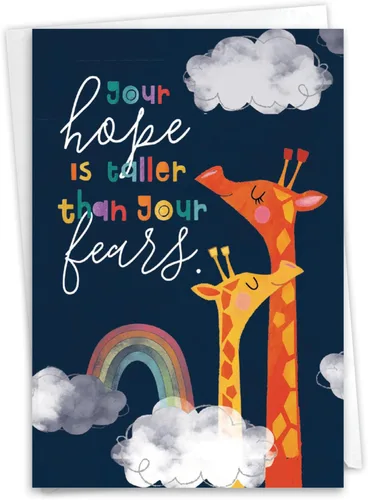 Vista 7 de NobleWorks - Tarjeta de papel de buena suerte con sobre de 5 x 7 pulgadas (1 tarjeta) Good Luck Wish C10049GLG