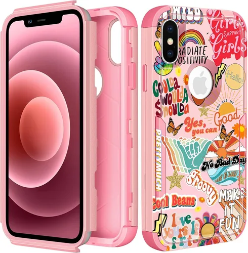 Vista 111 de Funda para iPhone SE 2020/2022/3ª generación, para iPhone 8/7, funda protectora resistente con diseño de flor linda para mujeres, hombres, niñas
