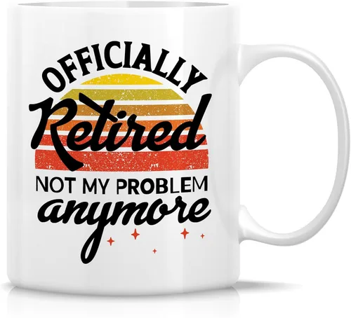 Vista 20 de Retreez Taza divertida – Horario de jubilación Do Whatever the Fxxx - Taza de café de cerámica de 11 onzas, divertida, sarcasmo, sarcástico
