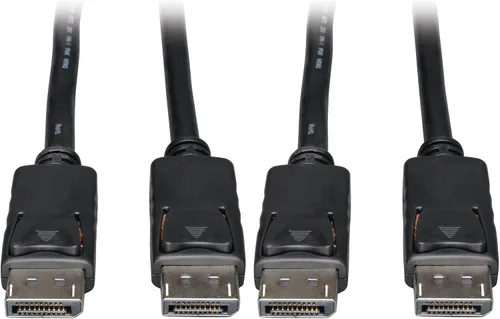 Vista 9 de TRIPP LITE Cable DisplayPort con pestillos (M/M), DP a DP, 4K x 2K, 6 pies (P580-006), negro