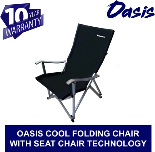 Vista 2 de Silla plegable Oasis Cool con tecnología de silla de asiento, capacidad de peso de 250 libras