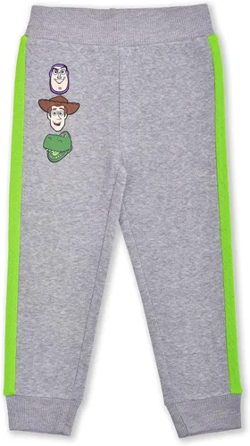 Vista 6 de Disney Toy Story Boys T-Shirt, Zip Up Hoodie and Jogger Pants Set for Toddler and Little Kids GreenBlue