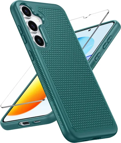 Vista 18 de FNTCASE Funda para iPhone 14 Pro Max color azul: [compatible con Magsafe] Funda magnética mate sólida con [protección completa de la cámara]