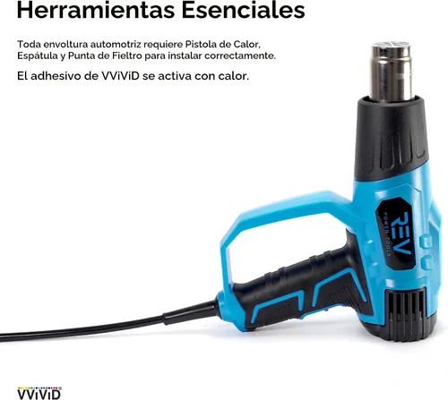Vista 4 de VViViD+ Rollo de envoltura de vinilo de fibra de carbono negro cuadrado 1 pie x 5 pies