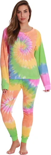 Vista 2 de Just Love Tie Dye Mommy and Me - Conjuntos térmicos para mujeres y niños