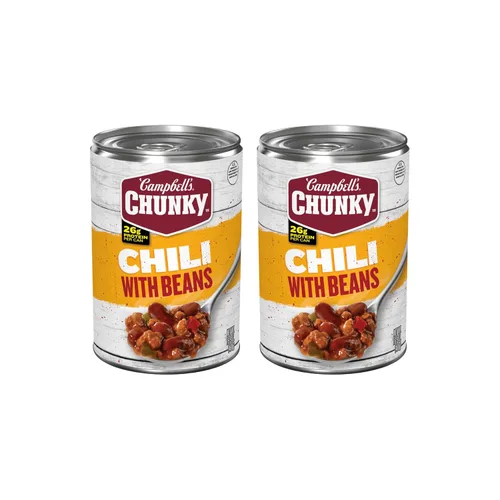 Vista 23 de Campbell's Chunky Chili con Frijoles, 15.25 oz. Tazón para Microondas
