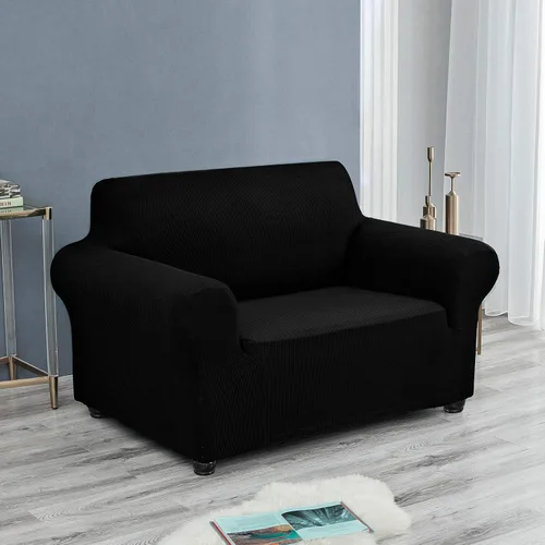 Vista 5 de Joccun Funda Elástica para Silla Sofá, Funda de Sofá de 1 Pieza Tela Jacquard de Spandex con Parte Inferior Elástica, Protector de Muebles Lavable
