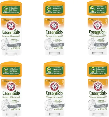 Vista 4 de Arm & Hammer Essentials, desodorante natural, Fresco, 2.5 onzas, paquete de 2
