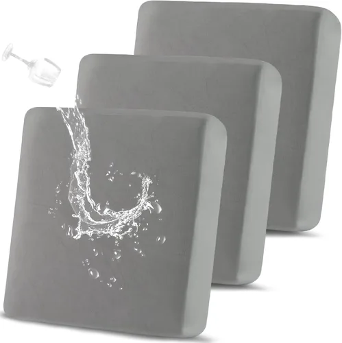 Vista 30 de Fundas de cojín impermeables para sofá, fundas de asiento de sofá, fundas de cojín individuales elásticas para sofá seccional, fundas protectoras
