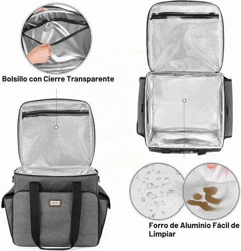 Vista 4 de CURMIO Bolsa de transporte compatible con máquina de cóctel profesional Bartesian