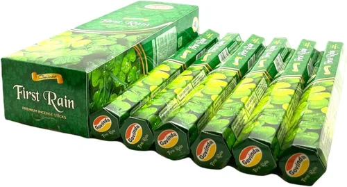 Vista 30 de Govinda – Incienso – Aqua Fresh – 120 varillas de incienso, incienso premium, revestimiento de masala