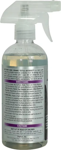 Vista 2 de Gliptone Nano Ceramic Textile Defender Protector de tela, 16 onzas líquidas