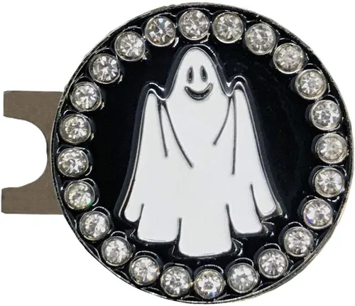 Vista 14 de Giggle Golf Marcador de bola brillante con clip para sombrero, colección Holiday Bling - Divertidos regalos de golf de temporada para mujeres