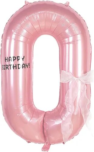 Vista 21 de Globos de feliz cumpleaños con números grandes de papel de aluminio, globos de cumpleaños con números, globos de feliz cumpleaños para decoración