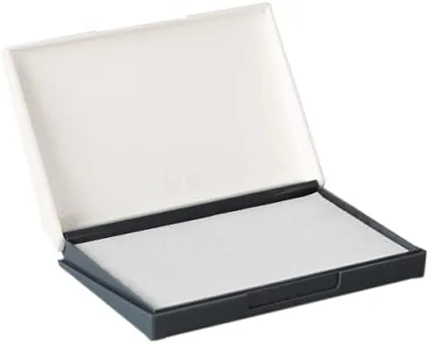 Vista 4 de Veltec Almohadilla de tinta para sello de goma de fieltro de calidad premium, 2-3/4" x 4-3/8", duradera y ligera (Rojo)