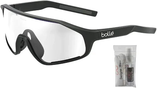 Vista 2 de bollé Gafas de sol rectangulares Shifter para hombres y mujeres + paquete con kit de gafas de cortesía de diseñador iWear