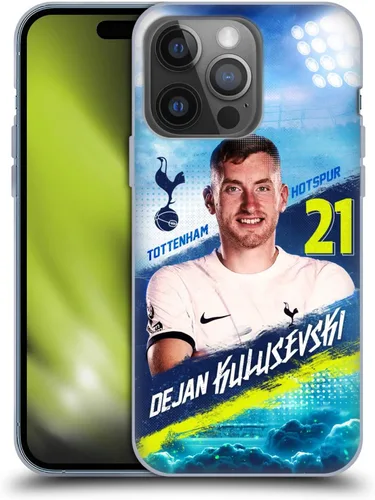 Vista 58 de Head Case Designs Officially Licensed Tottenham Hotspur F.C. Cristian Romero 2023/24 First Team Gel Case [Military Grade] Compatible with Apple