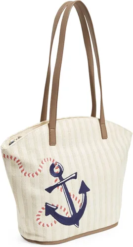 Vista 2 de Vera Bradley Bolso tote de paja para mujer