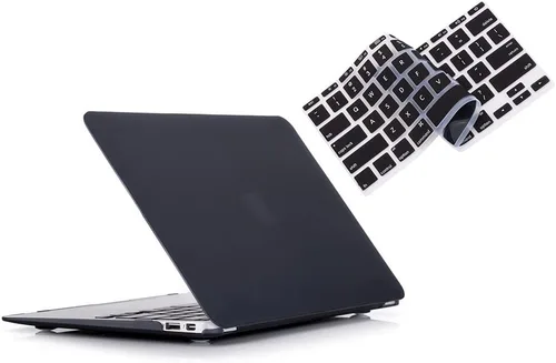 Vista 24 de RUBAN Funda compatible con MacBook Air de 13 pulgadas (modelos: A1369 y A1466, versión anterior 2010-2017), cubierta protectora delgada a presión