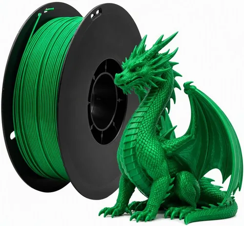 Vista 15 de Filamento PETG para impresora 3D, precisión dimensional +/- 0.001 in, carrete de 2.2 libras, 0.069 in, plateado 2.2 lbs plata