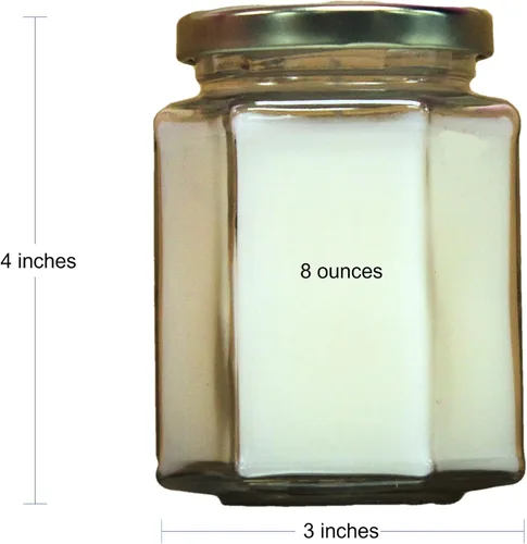 Vista 5 de Just Makes Scents - Vela de soja mezclada de Navidad Pino fresco de bálsamo invernal y arándano picante claro vertido a mano en los Estados