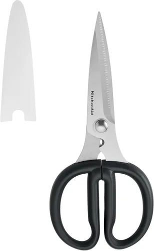 Vista 2 de KitchenAid Tijeras universales multiusos, 8 pulgadas, color negro