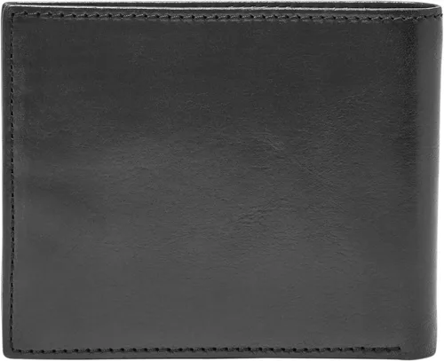 Vista 12 de Fossil Ryan - Cartera plegable de piel con bloqueo RFID y ventana de identificación abatible para hombre
