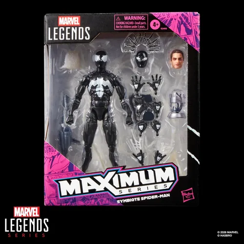 Vista 2 de Marvel Legends Maximum Series Simbionte Spider-Man