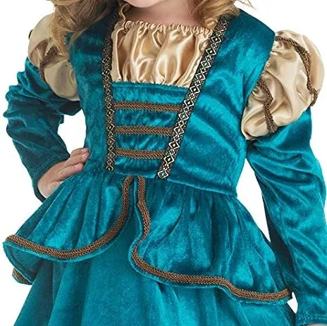 Vista 6 de Little Adventures Disfraz de princesa medieval