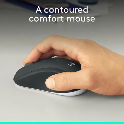Vista 12 de Logitech MK540 Combo avanzado de teclado y mouse inalámbricos para Windows, receptor USB unificador de 2.4 GHz, teclas de acceso rápido multimedia
